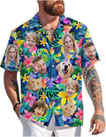 Custom Hawaiian Shirt with Face Photo Picture by GLOXO