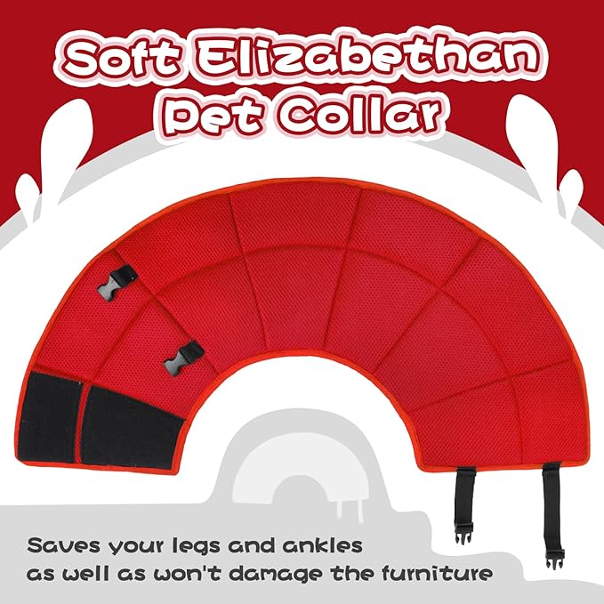 Dog Cone for Large Dogs After Surgery, Soft Dog Cone Collar for Dogs to Stop - Image 7