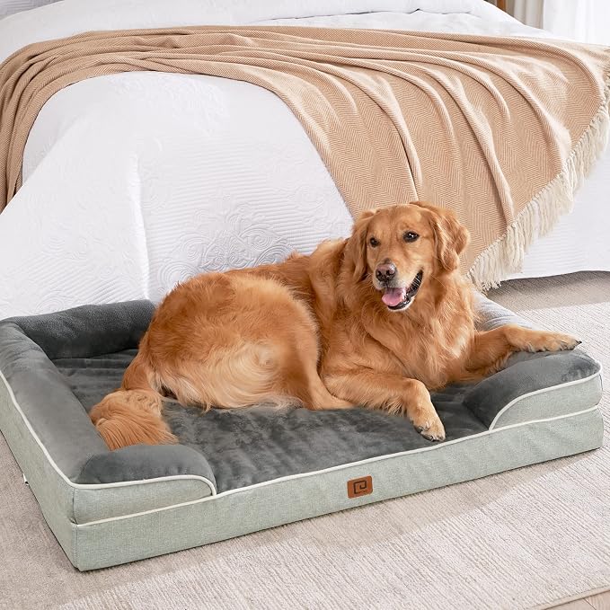 EHEYCIGA Orthopedic Dog Beds for Large Dogs, Waterproof Memory Foam Large Pet - Image 8