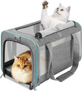 Pet Carrier for Large Cats 20 lbs+ / Soft Sided Small Dog Travel Carriers Top by GAPZER