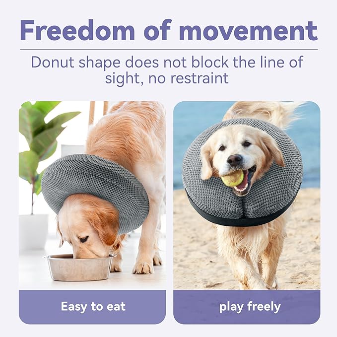 Soft Inflatable Dog Cone Alternative - Image 2