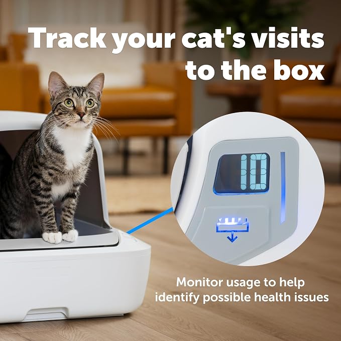 PetSafe ScoopFree Crystal Pro Self-Cleaning Cat Litter Box System – Enclosed - Image 7