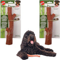 SPOT Bam-Bones Plus Branch -Bamboo Fiber & Nylon, Durable Long Lasting Dog Chew by SPOT