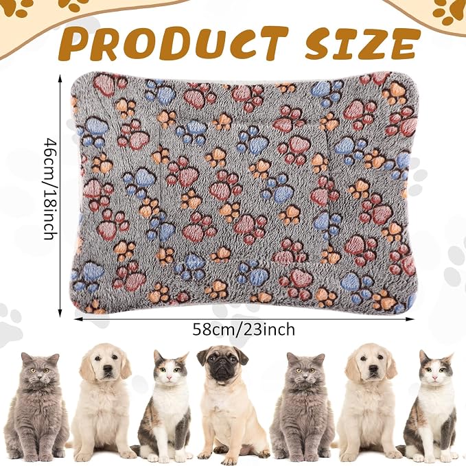 Tuanse 4 Pack Ultra Soft Dog Cat Bed Mat Small Animal Guinea Pig Bed - Image 2
