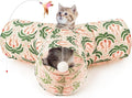 Tempcore Pet Cat Tunnel Tube Cat Toys 3 Way Collapsible, Cat Tunnels by Tempcore