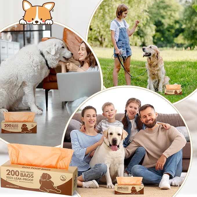 Sherr 20 Boxed Rolls 4000 Counts Dog Poop Bags Bulk Leak Proof Dog Waste Bags - Image 6