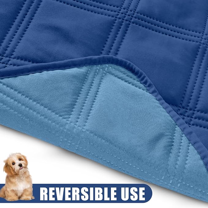 Smiry Waterproof Dog Bed Cover Blanket 40x70, Soft Reversible Pet Blanket - Image 3