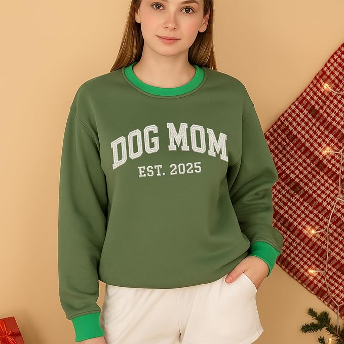 NAZENTI Personalized Dog Sweatshirt, Custom Photo Shirts, Dog Embroidered Shirt - Image 2