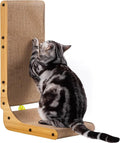 Poils bebe L Shape Cat Scratcher, 26.8 Inch Cat Scratchers by Poilsbebe
