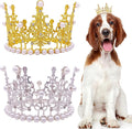 PET SHOW 2pcs Large Dog Crown Headband Sheep Big Pet Hat by PETSHOW