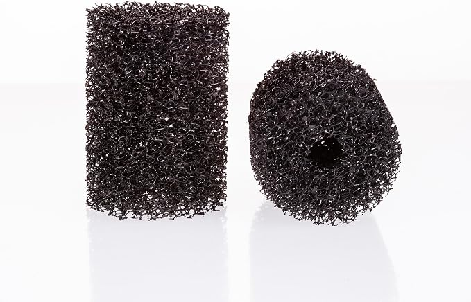 UNEAK 2-Pack Medium Premium Pre Filter Sponge Aquarium Intake High-Porosity by UNEAK