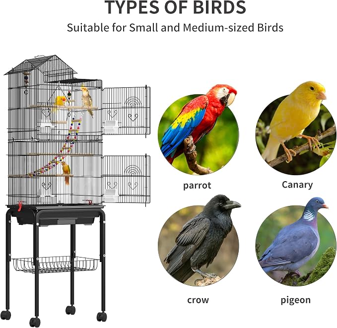 YITAHOME 62 Inch Large Bird Cage​ - Image 4