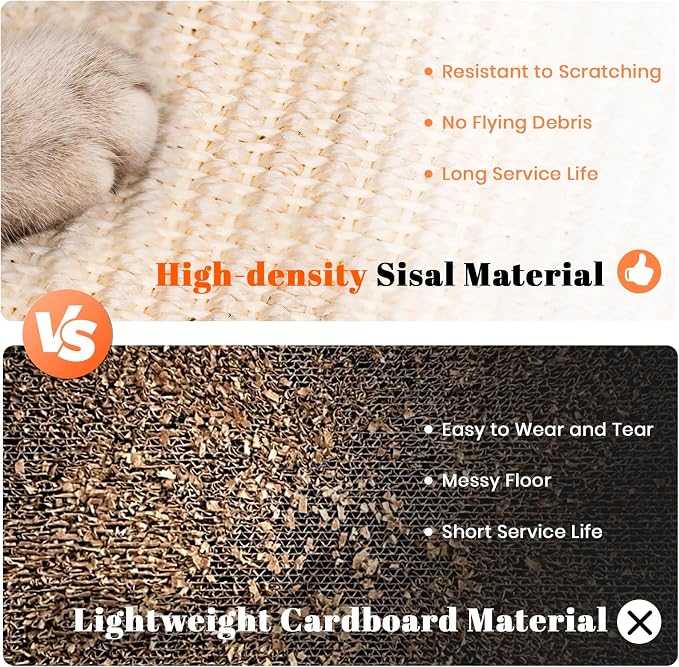 Cat Scratcher, Cat Cratch Sisal Pad - Image 4