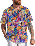 Custom Hawaiian Shirt with Face Photo Picture by GLOXO