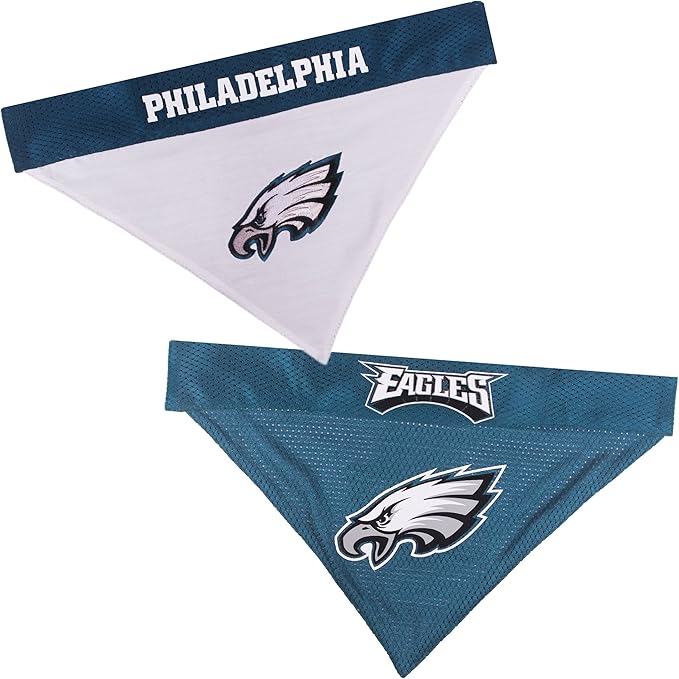 Pets First NFL Philadelphia Eagles Reversible Bandana Size XX-Large by PETSFIRST