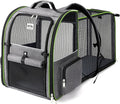 Lekebobor Large Cat Backpack Carrier Expandable Pet Carrier Backpack by LEKEBOBOR