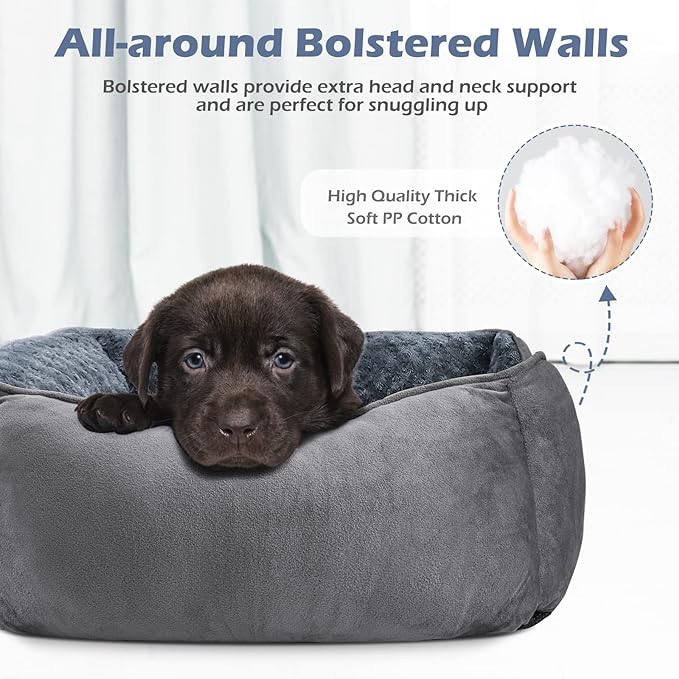 INVENHO Large Dog Bed for Large Medium Small Dogs, Rectangle Washable - Image 3