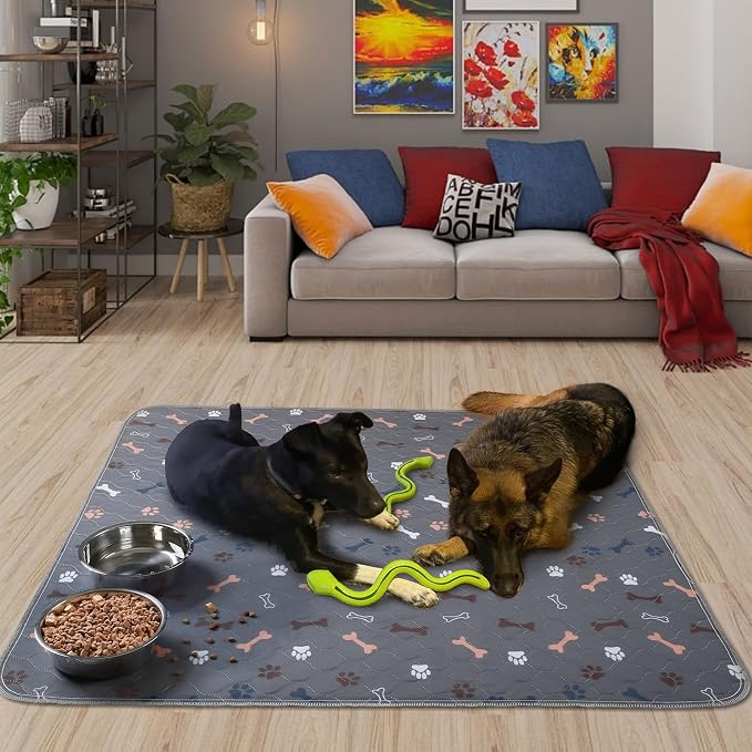 Washable Pee Pads for Dogs, Fast Absorbent Dog Pee Pads for Crate Pet Training - Image 5