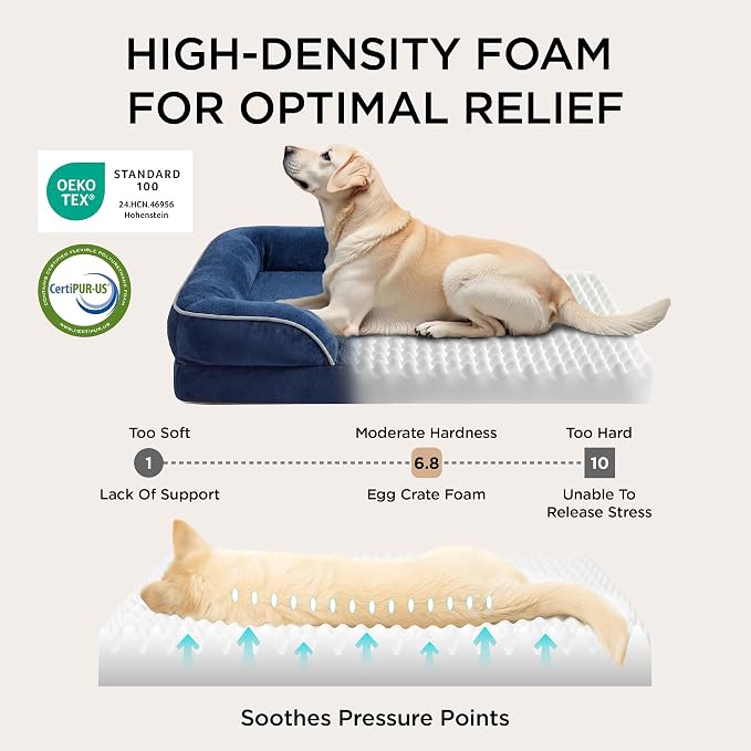 Bedsure Orthopedic Dog Beds for Small Dogs - Image 3