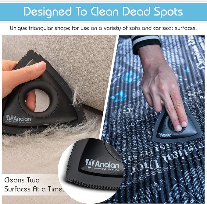 Analan Mini Pet Hair Remover for Car Detailing Supplies, Carpet Dog Hair - Image 3