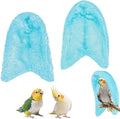 2Pcs Comfort Corner Fleece Bird Blanket Parrot Cage Snuggle Hut Warm Bird Nest by Filhome