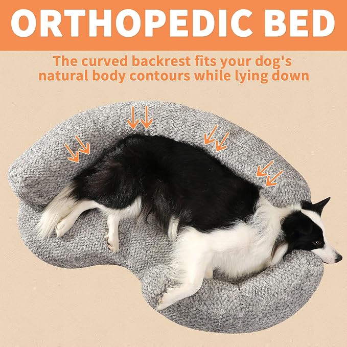 Orthopedic Memory Foam Dog Bed for Medium Sized Dog - Image 5