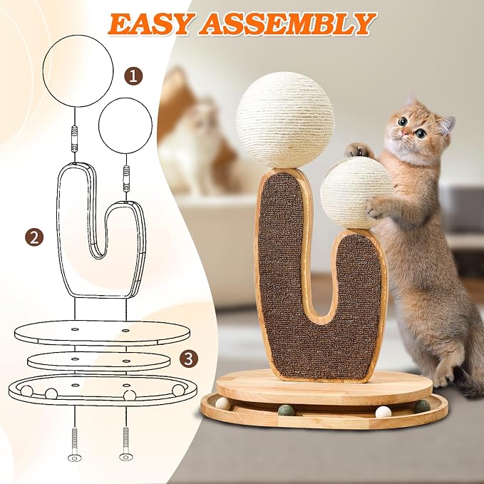Cactus-Shaped Cat Scratching Post - Image 6
