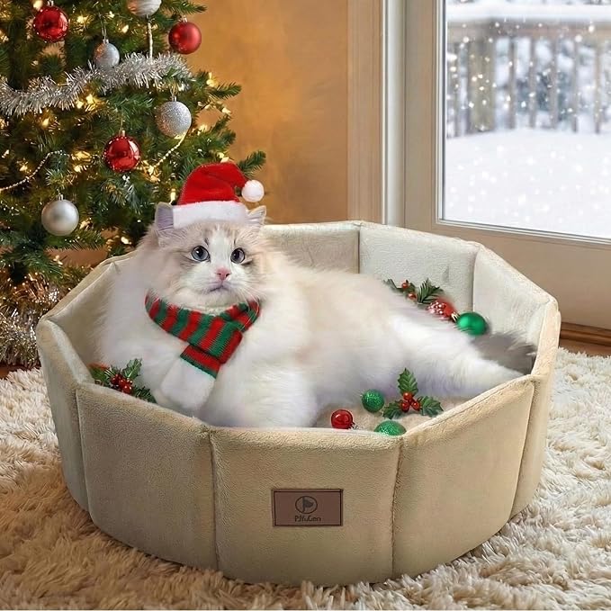 PJYuCien Premium Orthopedic Memory Foam Round Pet Bed - Image 9