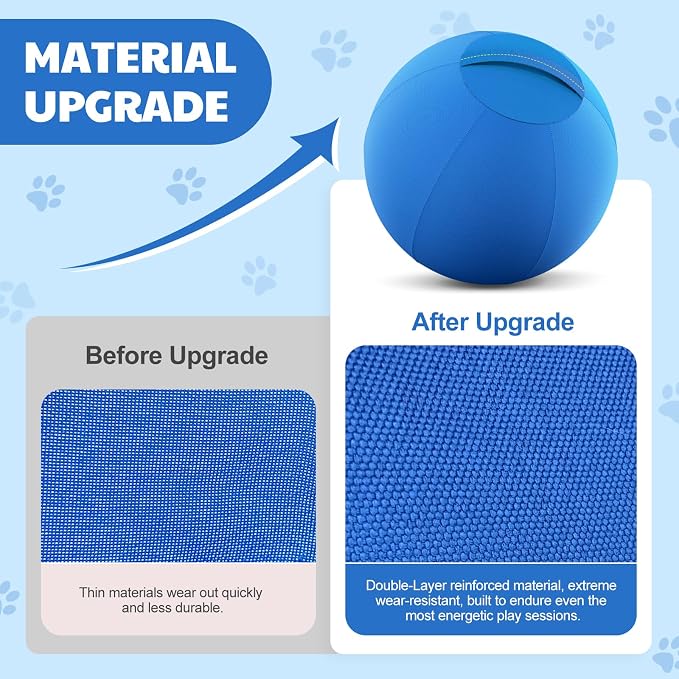 Happypaw 18'' Herding Ball for Dogs – Enhanced Chew Resistance & Heavy-Duty - Image 2