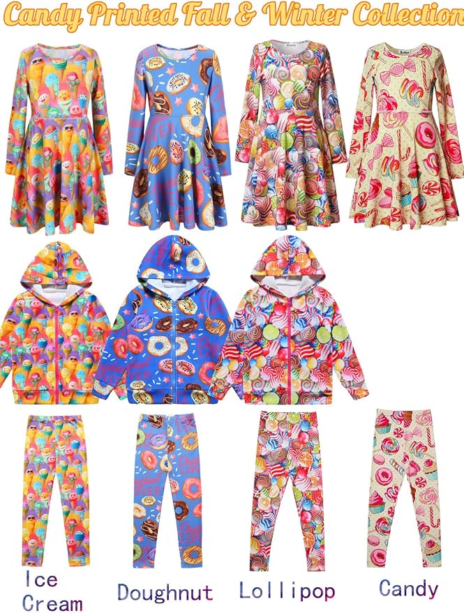 Girl Unicorn Leggings Kid Rainbow Print Legging Tights Trousers Slim Long Pants - Image 6
