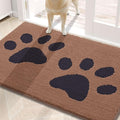 Buganda Dog Door Mat for Muddy Paws, Absorbent Dirt Trapper Washable Indoor by Buganda