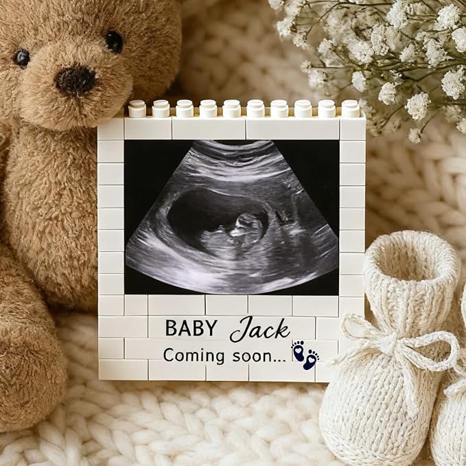 NAZENTI Personalised Ultrasound Building Blocks gifts by Nazenti
