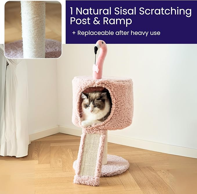 Catry Flamingo 2-Level 29" Cat Tree - Image 5