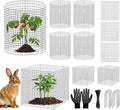 60Pcs Plant Protectors from Animals, Outdoor Plant Cages to Keep Animals Out Out by APOCHON