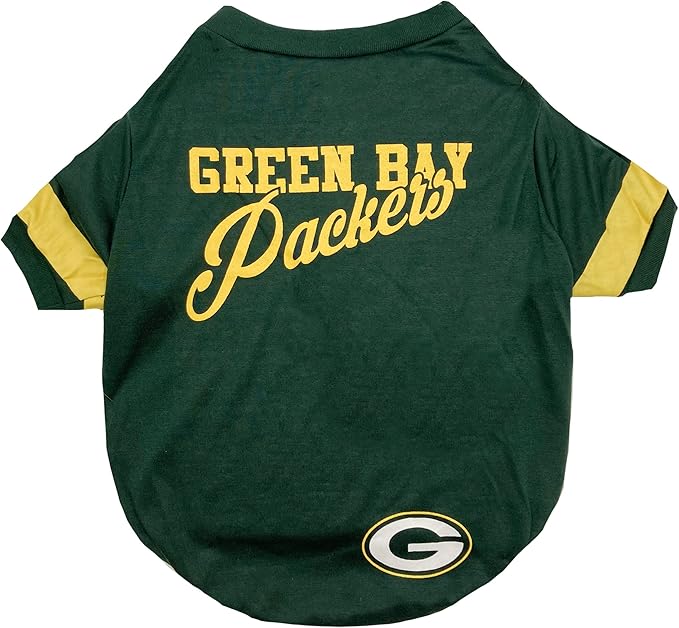 Pets First NFL Green Bay Packers T-Shirt Dogs & Cats, Medium. Football Dog - Image 3