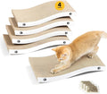 Cat Scratcher, Durable Scratch Pad, Corrugated Cardboard Scratching Board by Conlun