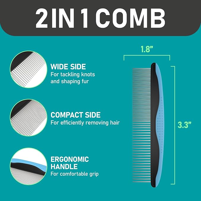 Maxpower Planet Pet Grooming Rake and Dematting Comb - Image 8