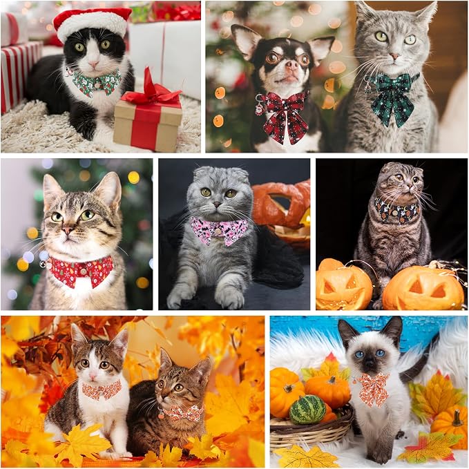 Halloween Cat Collar with Bells & Cute Pendant - Image 6