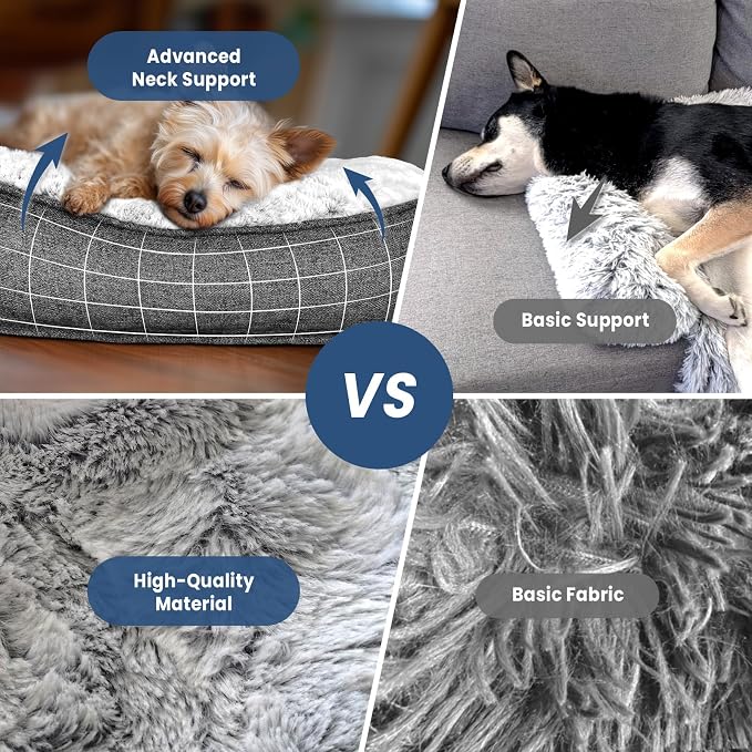 Calming Large Dog Bed for Couch, 41 x 37 inch Removable Couch Cover for Dogs - Image 5