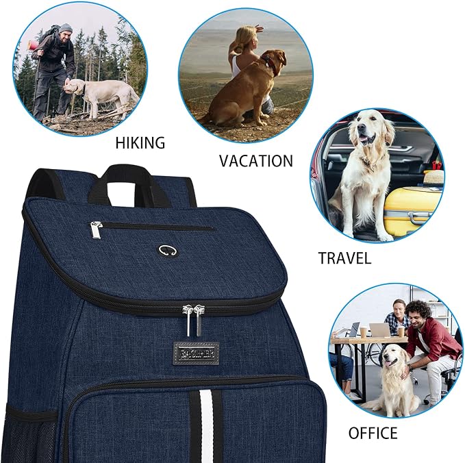 BAGLHER丨Dog Travel Bag, Airline Approved Pet Supplies Backpack, Dog Travel - Image 6