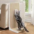Cat Scratcher Lounge, 23 Inch L-Shaped Cat Scratch Pad, Vertical & Horizontal by Conlun
