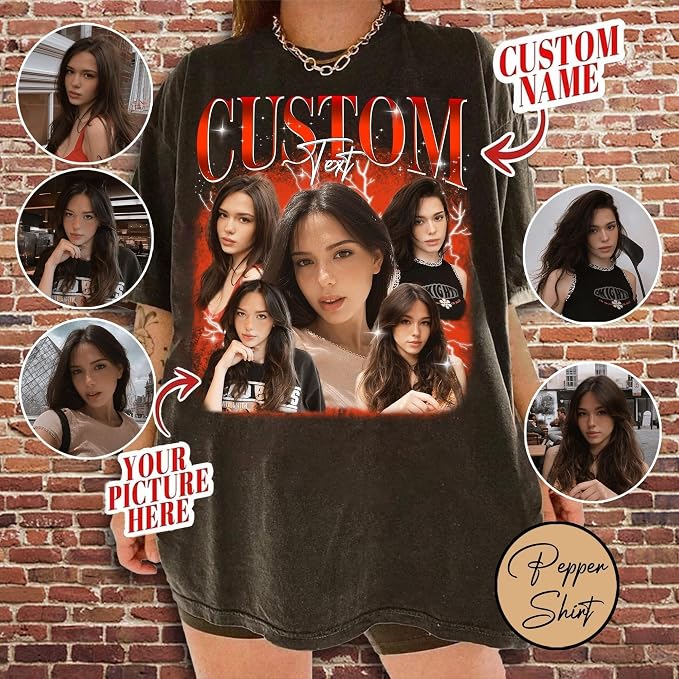 NAZENTI Custom Bootleg Rap Tee, Custom T-Shirts - Image 4