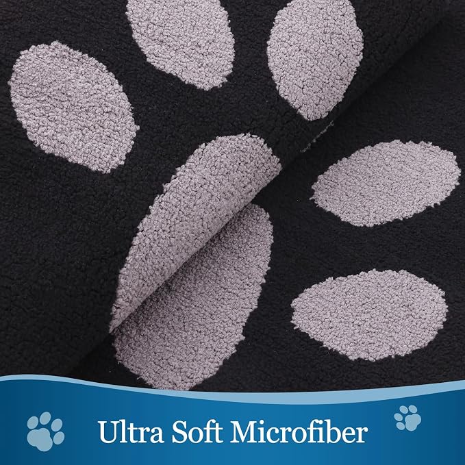 Buganda Dog Door Mat for Muddy Paws, Absorbent Dirt Trapper Washable Indoor - Image 4