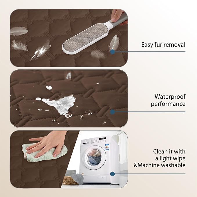 gogobunny 3X Stronger Waterproof Pet Blanket, Scratch Proof Furniture Protector - Image 4