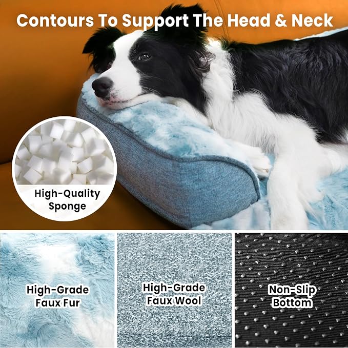Calming Extra Large Dog Couch Bed - Image 4