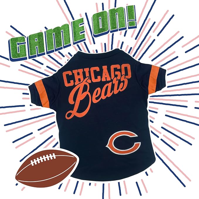 Pets First NFL Chicago Bears T-Shirt - Image 3