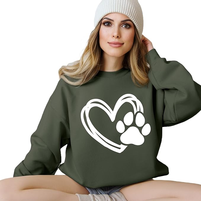 Custom Dog Mom Shirt for Women Pet Ears Sweatshirt - Image 3