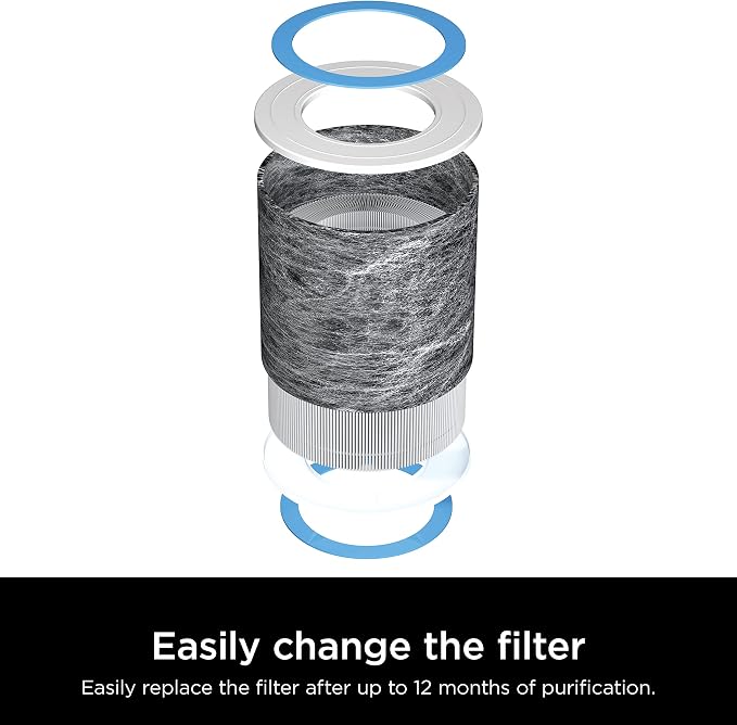 Shark Air Purifier for Home, Clean Sense, for Bedroom, Home Office, - Image 11