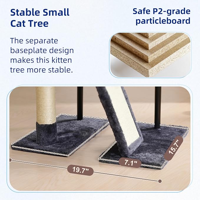 Cat Tree for Indoor Cats, Cat Tower - Image 4