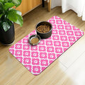 Dog Food Mat 16X24 Inch Pet Feeding Absorbent Mats by Xspatroias